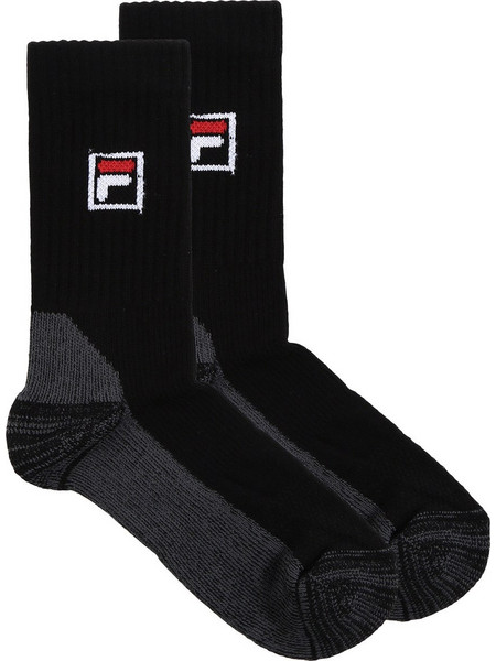 Fila Performance Ανδρικές Κάλτσες Ψηλές Μαύρες F9024-200