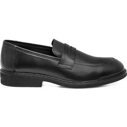 Fratelli Petridi Ανδρικά Μοκασίνια Loafers Δερμάτινα Μαύρα 2031