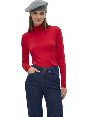 Vero Moda Γυναικείο Χειμερινό Top Κόκκινο 10293803
