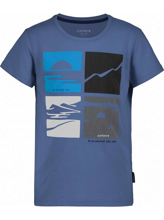 Icepeak Παιδικό T-Shirt Κοντομάνικο Μπλε 951771689381