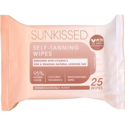 Sunkissed Self Tan Wipes Προσώπου & Σώματος 25τμχ