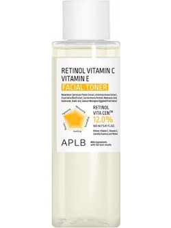 APLB Retinol Vitamin C Vitamin E Ενυδατική Λοσιόν Τόνωσης Προσώπου 160ml