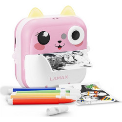 LAMAX Kids' InstaKid2 Plus Pink