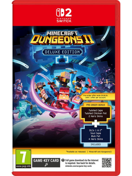 Minecraft Dungeons II Deluxe Edition Nintendo Switch 2
