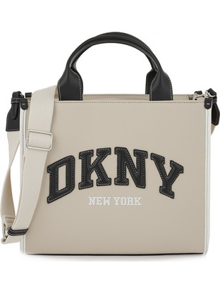 DKNY Hadlee Γυναικεία Τσάντα Χειρός από Δερματίνη Μπεζ R52AZR57-LT3