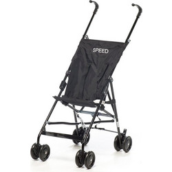 BabyTrold Speed Καρότσι Μωρού Μπαστούνι Black