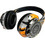 Graffiti A8 Ασύρματα Bluetooth Ακουστικά Over Ear Πολύχρωμα Πορτοκαλί