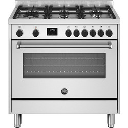 Bertazzoni MPL96L1EXC Κουζίνα Αερίου 117lt με Εστίες Αερίου 90cm