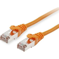 Equip S/FTP Cat.6a Καλώδιο Δικτύου Ethernet 0.15m Orange 606600