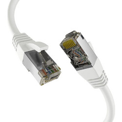 EFB Elektronik S/FTP Cat.8.1 Καλώδιο Δικτύου Ethernet 3m White EC020200315