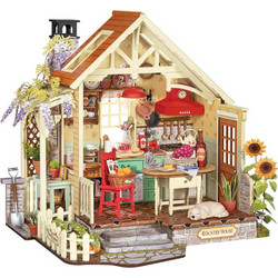 Robotime Rolife Sunlit Farmhouse Kitchen DH101