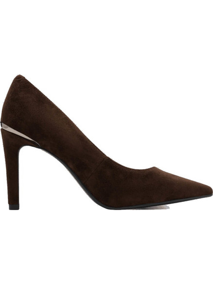 Tamaris Γόβες Suede με Τακούνι Στιλέτο Σοκολατί 1-22448-47-347