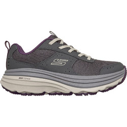 Skechers Max Cushioning Zirrus Γυναικεία Αθλητικά Παπούτσια Trail Running Ανθρακί 180418-GYPR