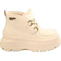 Buffalo Olympia Γυναικεία Μποτάκια Chukka Suede Εκρού BUF1622612-001