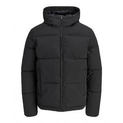 Jack & Jones Ανδρικό Μπουφάν Χειμωνιάτικο Puffer Μαύρο 12303930