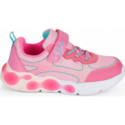 Garvalin Παιδικά Sneakers με Φωτάκια Φούξια Ροζ 261815-D146