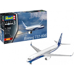 Revell Boeing 737-800 Συναρμολογούμενο Πλαστικό Μοντέλο Αεροπλάνου 1:288 03809