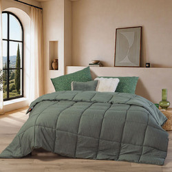 Nef-Nef Πάπλωμα Μονό Microfiber 160x220 Chroma Forest Green