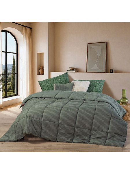 Nef-Nef Πάπλωμα Μονό Microfiber 160x220 Chroma Forest Green