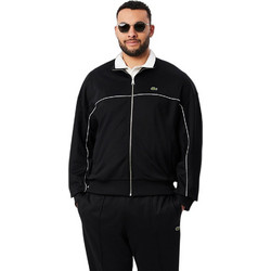 Lacoste Ανδρική Ζακέτα Φούτερ με Φερμουάρ Μαύρη 3SH0627-031