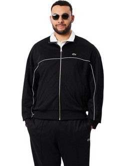 Lacoste Ανδρική Ζακέτα Φούτερ με Φερμουάρ Μαύρη 3SH0627-031