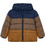 Mayoral Παιδικό Μπουφάν Χειμωνιάτικο Puffer Καφέ Navy Μπλε 16-04403-046
