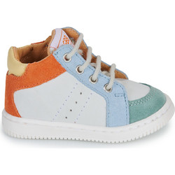 GBB Falmard Παιδικά Sneakers Μποτάκια Λευκά Γαλάζια Πορτοκαλί AN651-22