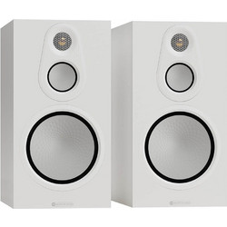 Monitor Audio Silver 100 8G Ζεύγος Ηχείων Hi-Fi Δαπέδου 200W 3 Δρόμων Satin White