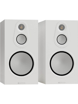 Monitor Audio Silver 100 8G Ζεύγος Ηχείων Hi-Fi Δαπέδου 200W 3 Δρόμων Satin White