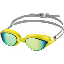 Aqua Speed Vortex Γυαλάκια Κολύμβησης Ενηλίκων Αντιθαμβωτικά Γκρι Κίτρινα