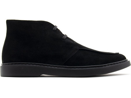 KALOGIROU Ανδρικά Μποτάκια Suede Μαύρα XANDER