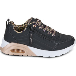 Skechers Uno Lite 2.0 Παιδικά Sneakers Μαύρα Καφέ 310708L-BLK