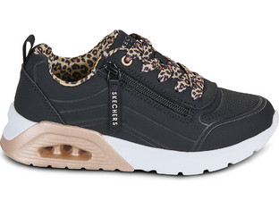 Skechers Uno Lite 2.0 Παιδικά Sneakers Μαύρα Καφέ 310708L-BLK