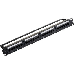 Vention KGCB0 Patch Panel Keystone 24 Θυρών Cat.6 Unshielded UTP