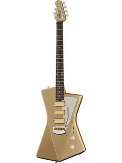 Music Man ST. Vincent Goldie Ηλεκτρική Κιθάρα Alternative με Μαγνήτες SSS & Ταστιέρα Ebony Cashmere