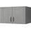 Megapap Δίφυλλο Πατάρι Ντουλάπας Victoria Γκρι 100x60x59cm GP028-0123,4