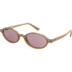 Ray-Ban RB4472 6891LA Γυναικεία Γυαλιά Ηλίου Οβάλ Κοκάλινα Καφέ με Ροζ Φακό