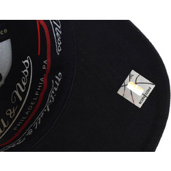 Mitchell & Ness Ανδρικό Καπέλο Jockey Υφασμάτινο Μαύρο 6HSSINTL957