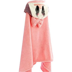 Γαρύφαλλο Daisy Παιδικό Πόντσο Θαλάσσης Microfiber Ροζ 65x130cm 1068