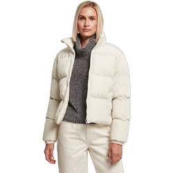 Urban Classics Γυναικείο Μπουφάν Χειμωνιάτικο Puffer Κοντό Εκρού TB8713-02903