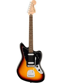Squier Affinity Jaguar Ηλεκτρική Κιθάρα Alternative με Μαγνήτες SS & Ταστιέρα Indian Laurel 3-Colour Sunburst