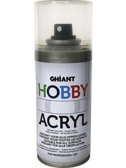 Ghiant Acryl Σπρέι Βαφής Dark Grey 150ml