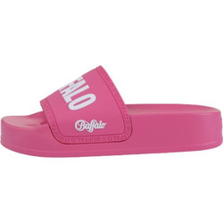 Buffalo Playa Bold Γυναικείες Παντόφλες Καλοκαιρινές Flatforms Φούξια BUF1602328