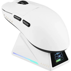 Ajazz AJ159 Apex Ασύρματο Gaming Ποντίκι 30000 DPI White