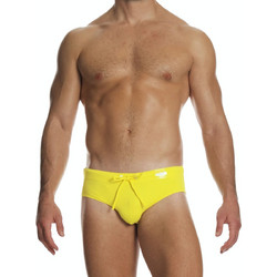 Modus Vivendi Waffle Classic Αθλητικό Ανδρικό Μαγιό Σλιπ Κίτρινο BS2512