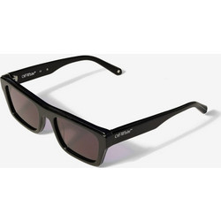 Off White 1038 1007 Γυαλιά Ηλίου Τετράγωνα Κοκάλινα Μαύρα με Καφέ Φακό
