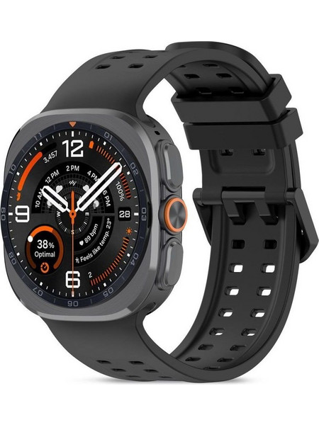 Tech-Protect Air Λουράκι Σιλικόνης Black (Samsung Galaxy Watch Ultra 2 / 1)
