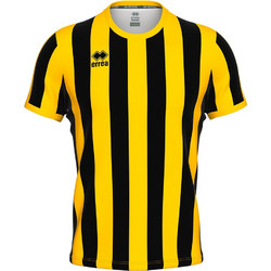 Errea Sport Strip Shirt Κίτρινο/Μαύρο Ανδρικό Αθλητικό T-Shirt Μαύρο Κίτρινο GM1B0C02520