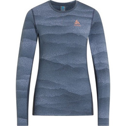 Odlo Γυναικείο Αθλητικό T-Shirt Ισοθερμικό Navy Μπλε 188611-10843