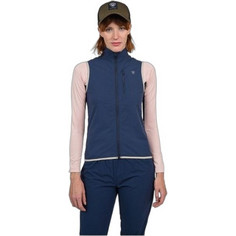 Rossignol Αμάνικο Αθλητικό Γυναικείο Μπουφάν Softshell Κοντό Navy Μπλε RLMWJ79-715